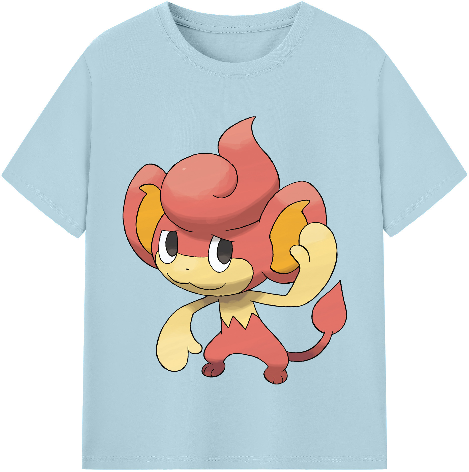 （画像用） ポケットモンスター Pokémon 綿100％半袖Tシャツ（フロントプリント）